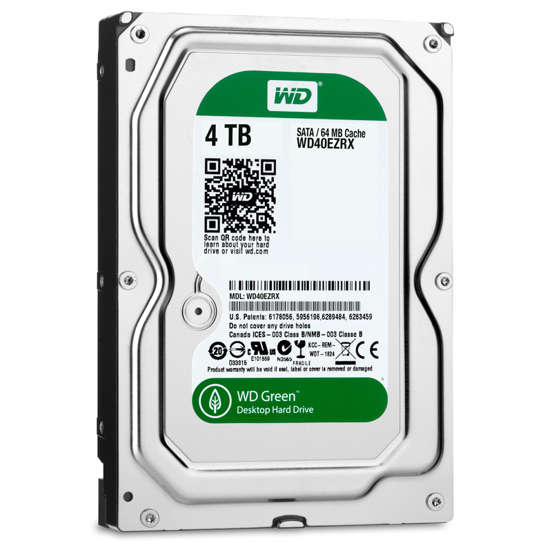 Ổ Cứng WD Green 4TB WD40EZRX